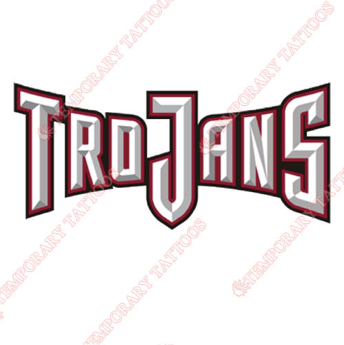 Troy Trojans Customize Temporary Tattoos Stickers NO.6595